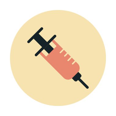 Şırınga ikonu vektör çizimi