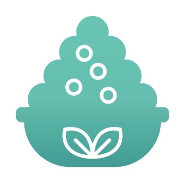 Mayalı kase, basit tasarım.