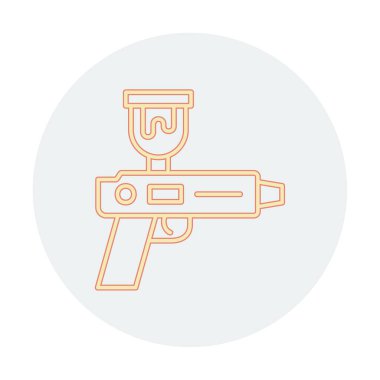 Spray Gun icon vector illustration