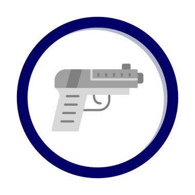 Basit düz silah çizimi