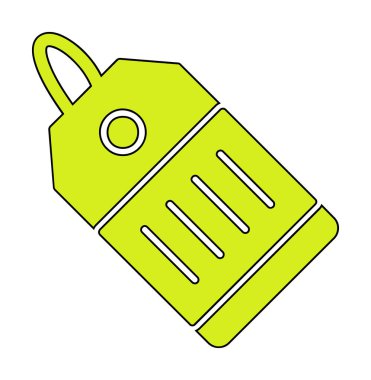 Basit Fiyat Etiketi resimleme