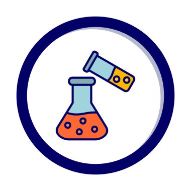 Şişesi web simgesi, vektör çizim  