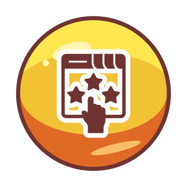 Basit sıralama simgesi, vektör illüstrasyonu