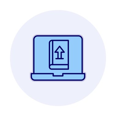 Simge işareti vektör çizim upload