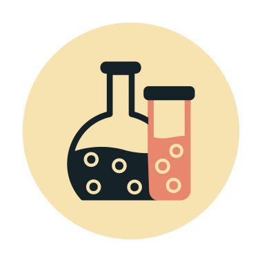 Şişesi web simgesi, vektör çizim  