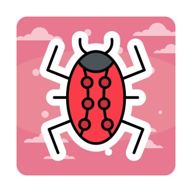 hata web simgesi vektör illüstrasyonu