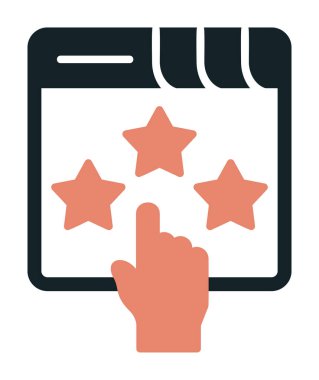 Basit sıralama simgesi, vektör illüstrasyonu