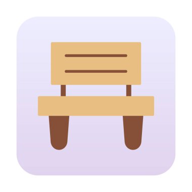 bank simgesi, vektör illüstrasyonu basit tasarım