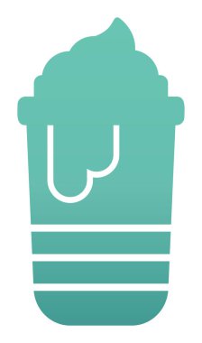 Sıcak çikolata, vektör illüstrasyon tasarımı 