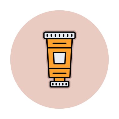 Modern Yağlı Boya simgesinin vektör çizimi                      