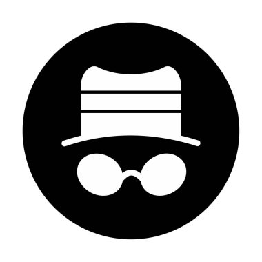 Basit casus yazılım simgesi, vektör illüstrasyonu