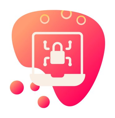 Dolar para birimi ve anahtar simgesi, Fidye yazılımı konsepti, vektör illüstrasyonu  