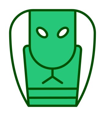 Kobra simgesi tasarım vektör sembolü