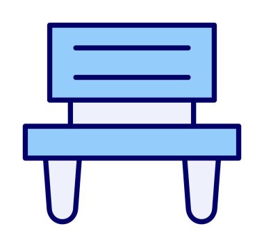 bank simgesi, vektör illüstrasyonu basit tasarım