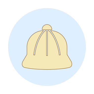 kapsül düz simgesi, vektör illüstrasyonu 