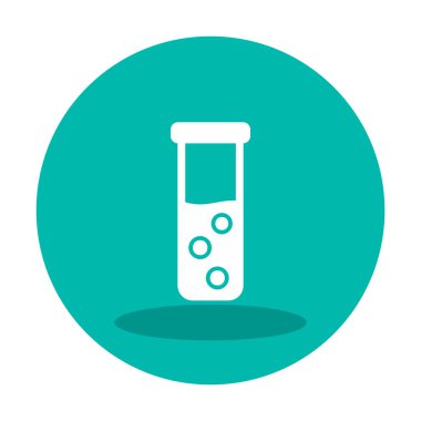 test tüpü modern simge vektör çizimi