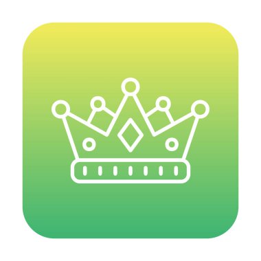 taç vektör illüstrasyon tasarımı.