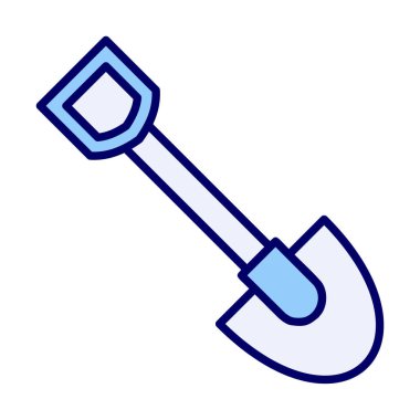 Web simge vektör çizim kürek 