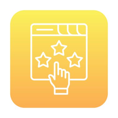 Basit sıralama simgesi, vektör illüstrasyonu