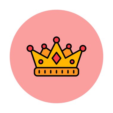 taç vektör illüstrasyon tasarımı.