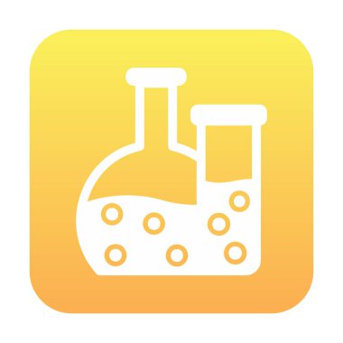 Şişesi web simgesi, vektör çizim  