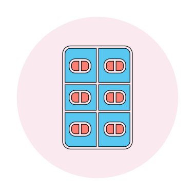 hapları web simgesi, vektör çizim 