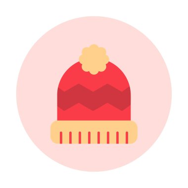 Beanie icon vector illustration 