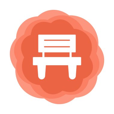 bank simgesi, vektör illüstrasyonu basit tasarım