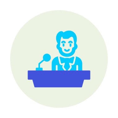 Ders vektör illüstrasyonu. düz biçim. 