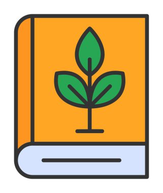 kitap simgesi, vektör illüstrasyonu basit tasarım