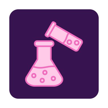 Şişesi web simgesi, vektör çizim  