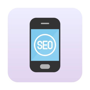 seo web simgesi vektör resimli akıllı telefon