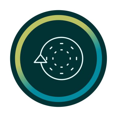 Mikroorganizmaların yapısı. Bakteri ya da mikrop. Mikrobiyoloji. Bilim ve eğitim. Düz renk biçimi