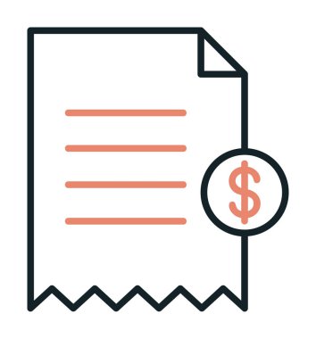 Alışveriş Alımı simgesi vektör illüstrasyonu