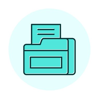 dizin simgesi vektör illüstrasyonu 