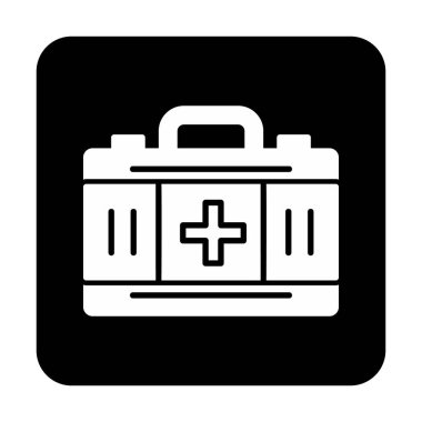 İlk yardım kiti vektör illüstrasyonu