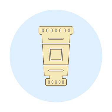 Modern Yağlı Boya simgesinin vektör çizimi                      