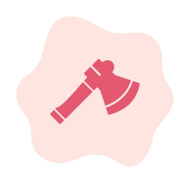 Balta. Web simgesi basit illüstrasyon