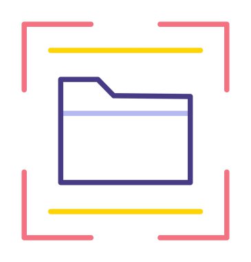 Dizin Tarayıcı simgesi çizimi