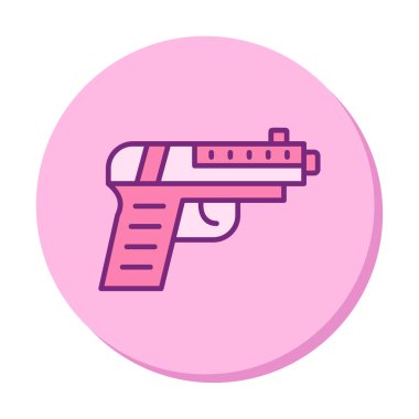 Tabanca simgesi vektör illüstrasyonu