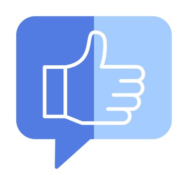 başparmak yukarı Web simgesi, vektör çizim                   