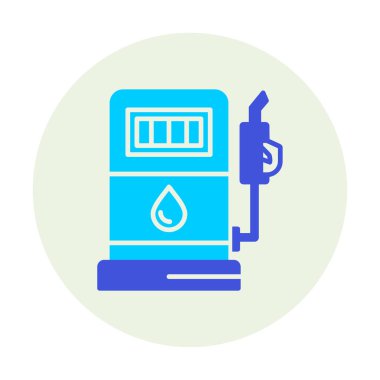 Yakıt vektör vektör illüstrasyonu