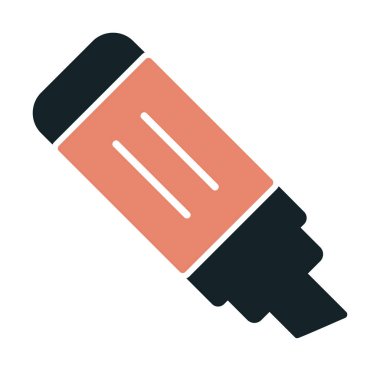 İşaretleyici simgesi tasarımı, vektör illüstrasyonu