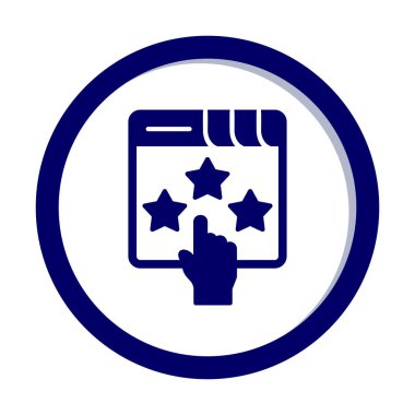 Basit sıralama simgesi, vektör illüstrasyonu