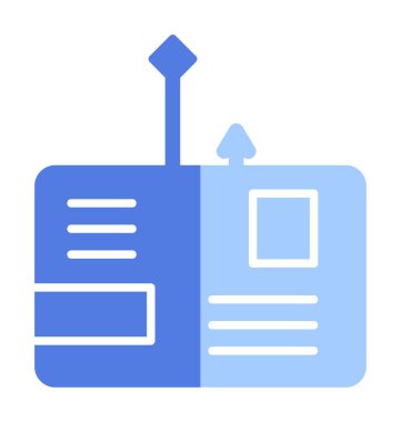 E- posta phishing satır simgesi. Mobil konsept ve web tasarımı için posta dolandırıcılığı stili işareti. Sembol, logo çizimi. Vektör grafikleri