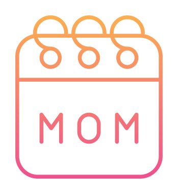 Anne takvimi olayı, vektör illüstrasyonu