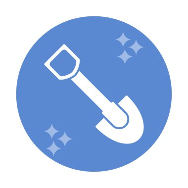 Web simge vektör çizim kürek 