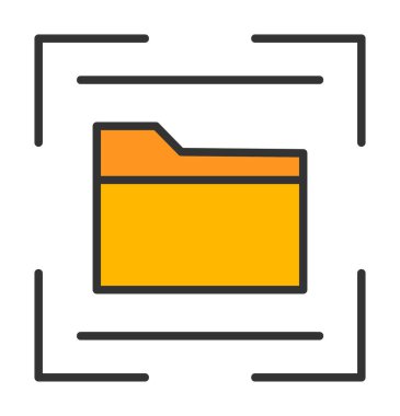 Dizin Tarayıcı simgesi çizimi