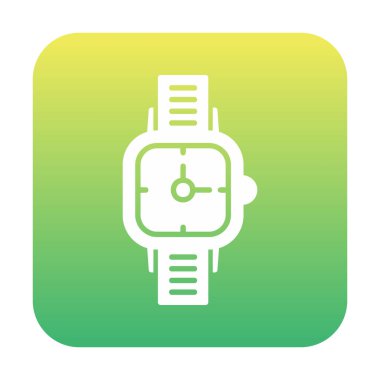 düz saat ikon vektör illüstrasyon tasarımı