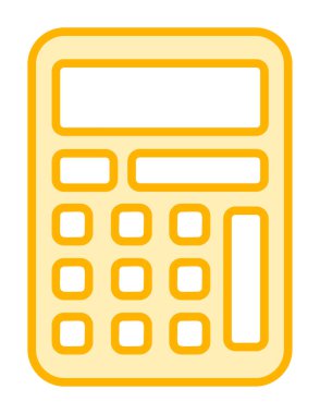 hesap makinesi web simge vektör çizim